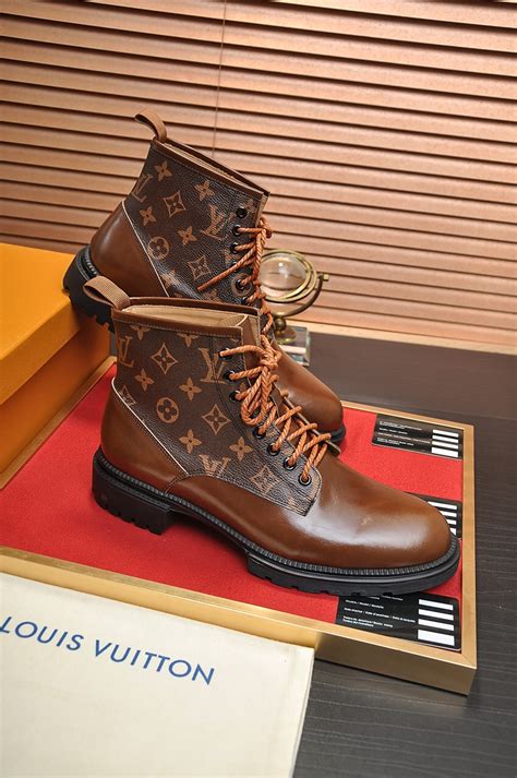 bota louis vuitton masculino|heels louis vuitton boots.